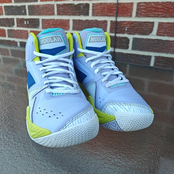 Moolah Kicks Girl's Press Break Basketball Shoes Youth Size 5.5 Lilac Purple - Picture 4 of 9